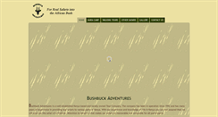 Desktop Screenshot of bushbuckadventures.com